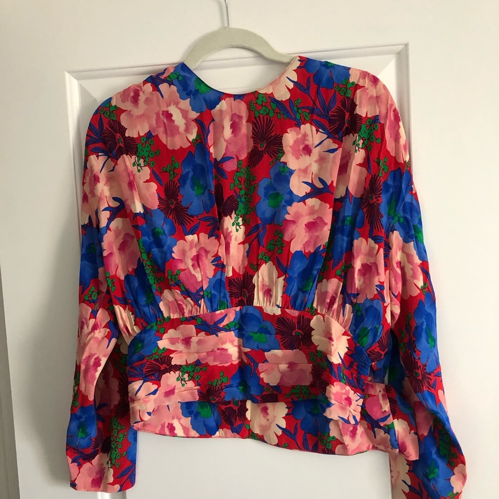 Zara floral top